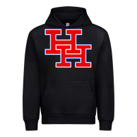 Black herbert hoover high school (west virginia) Urban Hoodie - linhVisuals