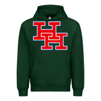Forest Green herbert hoover high school (west virginia) Urban Hoodie - linhVisuals