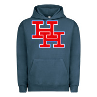 Pigment Midnight Navy herbert hoover high school (west virginia) Urban Hoodie - linhVisuals