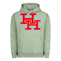 Pigment Oil Green herbert hoover high school (west virginia) Urban Hoodie - linhVisuals