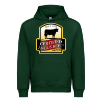 Forest Green angus beef Urban Hoodie - linhVisuals