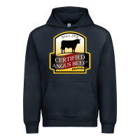 Navy angus beef Urban Hoodie - linhVisuals