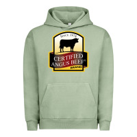 Pigment Oil Green angus beef Urban Hoodie - linhVisuals