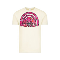 Vintage Arctic breast cancer rainbow gnomes Vintage Tee - FaDigitalArtStudio