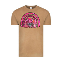 Vintage Camel breast cancer rainbow gnomes Vintage Tee - FaDigitalArtStudio