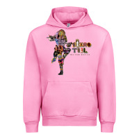 Fuchsia Pink Jethro Tull Urban Hoodie - linhVisuals