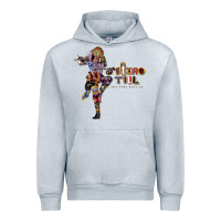 Heather Grey Jethro Tull Urban Hoodie - linhVisuals