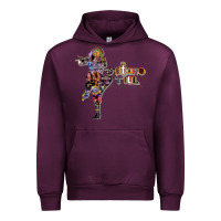 Mauve Wine Jethro Tull Urban Hoodie - linhVisuals