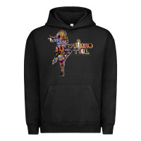 Pigment Black Jethro Tull Urban Hoodie - linhVisuals