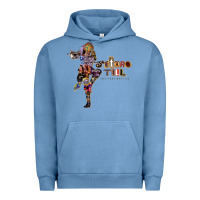 Pigment Pebble Blue Jethro Tull Urban Hoodie - linhVisuals