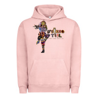 Pigment Salmon Jethro Tull Urban Hoodie - linhVisuals