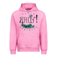 Fuchsia Pink Punch Brothers Urban Hoodie - linhVisuals