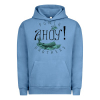 Pigment Pebble Blue Punch Brothers Urban Hoodie - linhVisuals