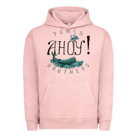 Pigment Salmon Punch Brothers Urban Hoodie - linhVisuals