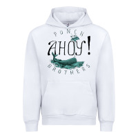 White Punch Brothers Urban Hoodie - linhVisuals