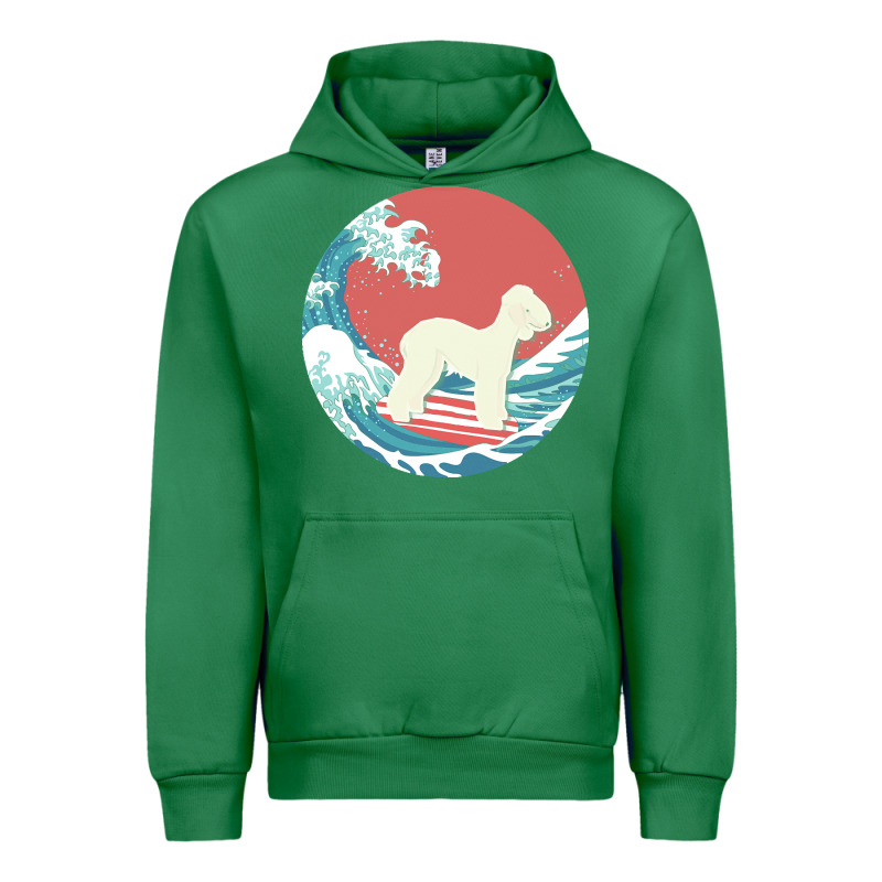 Bedlington Terrier T  Shirt Bedlington Terrier Gifts   Ocean Waves Sur Urban Hoodie by linhVisuals | Teevron