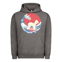 Pigment Tornado bedlington terrier t  shirt bedlington terrier gifts   ocean waves sur Urban Hoodie - linhVisuals