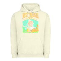 Pigment Pistachio pommeranian t  shirt dog owner, just wanna pet my pommeranian & drink Urban Hoodie - linhVisuals