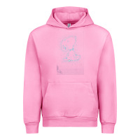 Fuchsia Pink s.n.o.o.p.y stars Urban Hoodie - linhVisuals