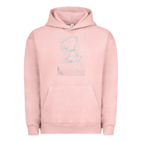 Pigment Salmon s.n.o.o.p.y stars Urban Hoodie - linhVisuals