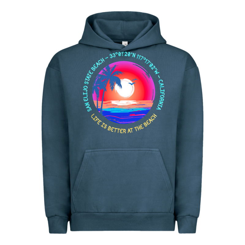 San Elijo State Beach T  Shirt San Elijo State Beach, Encinitas, Calif Urban Hoodie by linhVisuals | Teevron