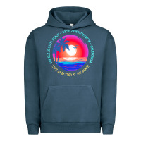 Pigment Midnight Navy san elijo state beach t  shirt san elijo state beach, encinitas, calif Urban Hoodie - linhVisuals