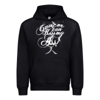 Brain Cancer T  Shirt Cancer Can Kiss My Ass! Brain ( Gray Ribbon) T Urban Hoodie | Teevron