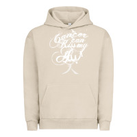 Pigment French Oak brain cancer t  shirt cancer can kiss my ass! brain ( gray ribbon) t Urban Hoodie - linhVisuals