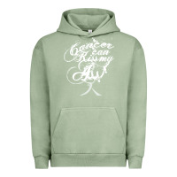 Pigment Oil Green brain cancer t  shirt cancer can kiss my ass! brain ( gray ribbon) t Urban Hoodie - linhVisuals