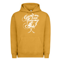 Pigment Peanut Butter brain cancer t  shirt cancer can kiss my ass! brain ( gray ribbon) t Urban Hoodie - linhVisuals