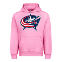 Fuchsia Pink the-columbus-blue-jackets-pen Urban Hoodie - linhVisuals