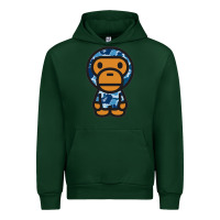 Forest Green baby milo bape camo Urban Hoodie - linhVisuals