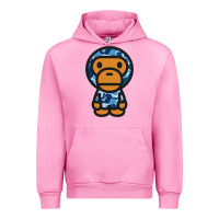 Fuchsia Pink baby milo bape camo Urban Hoodie - linhVisuals