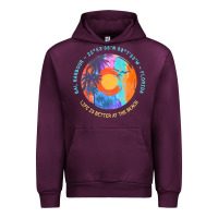 Mauve Wine bal harbour t  shirt bal harbour, miami  dade county, florida t  shirt Urban Hoodie - linhVisuals