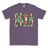 Lavender baby cow floral aztec background Classic Tee - Jasminsmagicworld