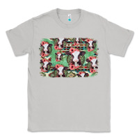 Moon Dust baby cow floral aztec background Classic Tee - Jasminsmagicworld