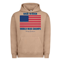 Pigment Burro back to back world war champs back [tw] Urban Hoodie - linhVisuals