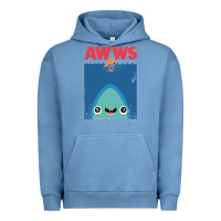 Pigment Pebble Blue awws Urban Hoodie - linhVisuals