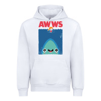 White awws Urban Hoodie - linhVisuals