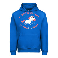 Cobalt i'm a little horse Urban Hoodie - linhVisuals