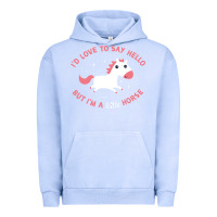 Pigment Grape Ice i'm a little horse Urban Hoodie - linhVisuals
