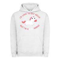 Pigment Lunar Rock i'm a little horse Urban Hoodie - linhVisuals