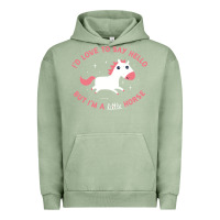 Pigment Oil Green i'm a little horse Urban Hoodie - linhVisuals