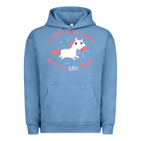 Pigment Pebble Blue i'm a little horse Urban Hoodie - linhVisuals