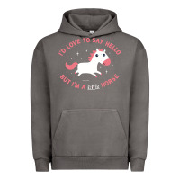 Pigment Tornado i'm a little horse Urban Hoodie - linhVisuals