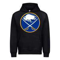 Black the-sabres-buffalo-sports Urban Hoodie - linhVisuals