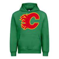 Emerald the-flames-calgary-sports Urban Hoodie - linhVisuals