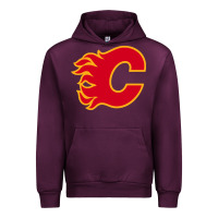 Mauve Wine the-flames-calgary-sports Urban Hoodie - linhVisuals