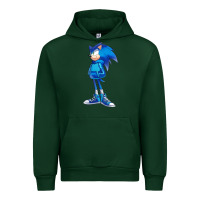 Forest Green Söniĉ Kids Urban Hoodie - linhVisuals