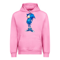 Fuchsia Pink Söniĉ Kids Urban Hoodie - linhVisuals